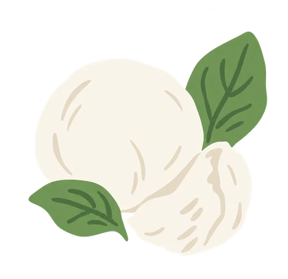 Mozzarella, ilustración de El Cresol